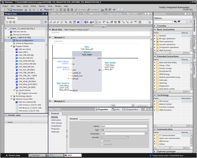 Ixxat CM CANopen TIA Portal<sup>®</sup> - Object