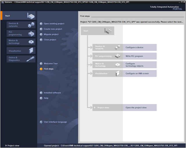 Ixxat CM CANopen TIA Portal<sup>®</sup> - Overview