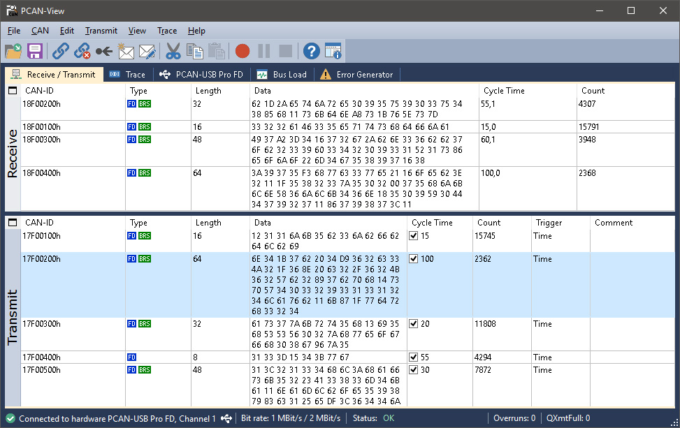 Peak PCAN-View Bus Monitor